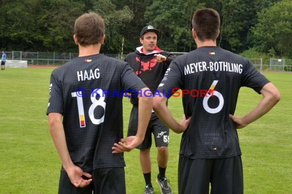 Frisbee Bad Rappenau - Testspiel BadRaps U20 Nationalmannschaft (© Siegfried Lörz)